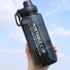 Черная бутылка для воды Fitness Water Bottle объемом 600 мл от NEEDIVYOU, прочная герметичная конструкция для повседневного использования