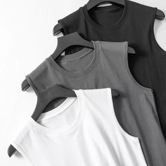 Унисекс, летний жилет для фитнеса, однотонный, бесшовный, с круглым вырезом, без рукавов, свободный, тонкий, эластичный, быстросохнущий пуловер, повседневный спортивный топ для спортзала