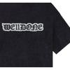 WE11DONE T-Shirts Unisex Black Crew Neck Moderate WD-TT1-24-798-U-BK