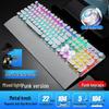 Механическая игровая клавиатура AULA Wolf Spider F2088 с синими переключателями и подставкой для запястий