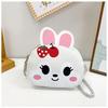 Stylish Toddler Mini Coin Bag For Girls Featuring Fun Rabbit Print And Colors