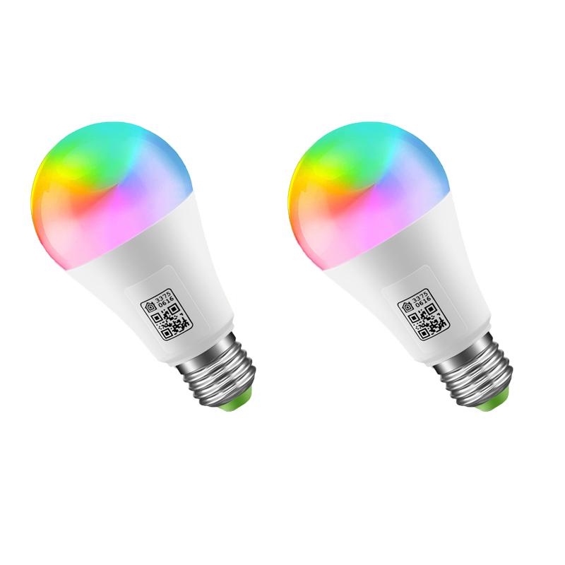 Homekit WIFI LED Smart Lamp 9W RGB RGBW Dimmable Siri Voice Control Smart Home Bulb Work With Alexa Google Assistant