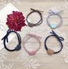 Gift Hair Accessories Women Hair Tie Rope Hair Ring High Elastic Heart-shaped