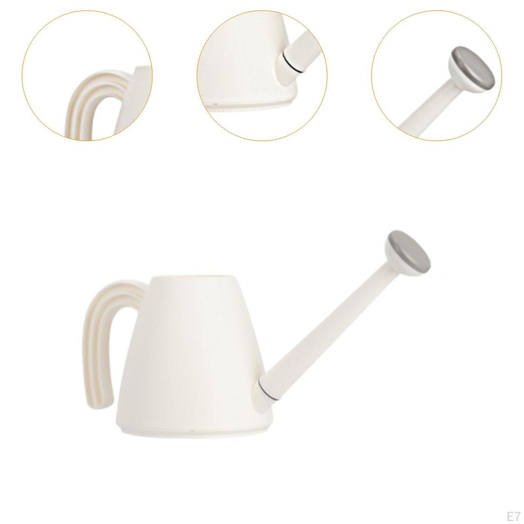 Маленькая лейка со съемной насадкой 1,8 л, длинный носик, горшок для воды для садовых растений