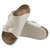 Sandals Strap Zurich Suede Leather White Unisex 1025028 Regular [Birkenstock] Antique_White EU42(27.0cm)