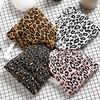 Fashion Leopard Crochet Hats for Adult Women Men WinterKnit Hat Super Warm Cap High Quality EMA