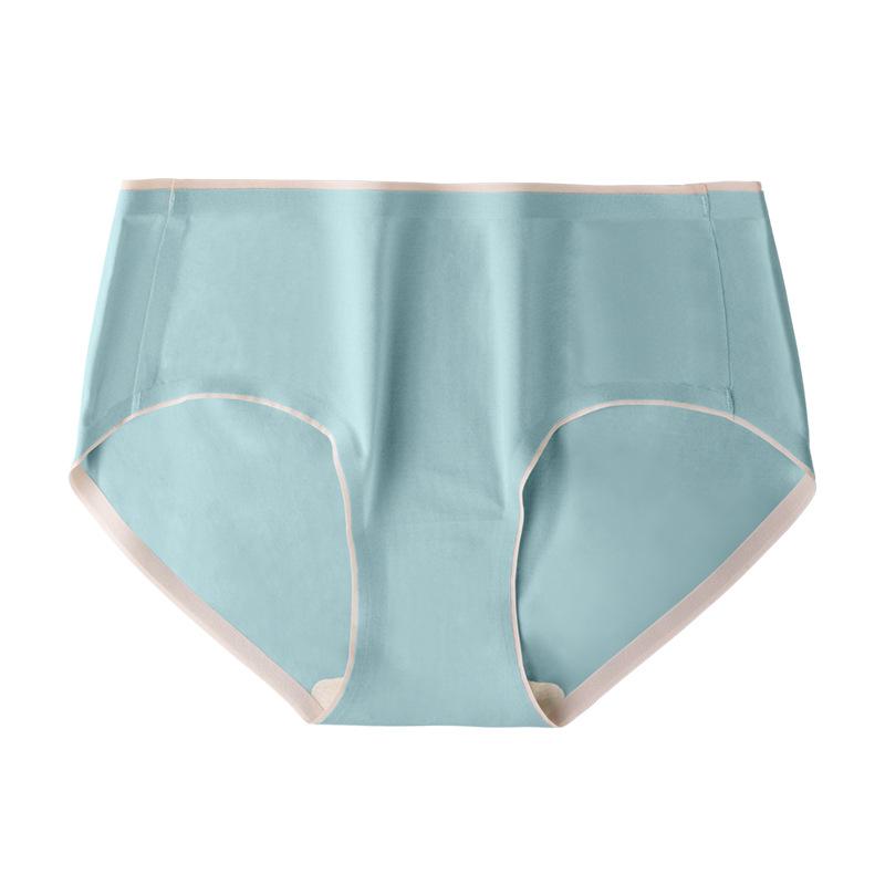 Cotton Underwear High-end Women's Underwear Seamless One-piece Breathable Underwear Mulberry Silk Antibacterial Briefs