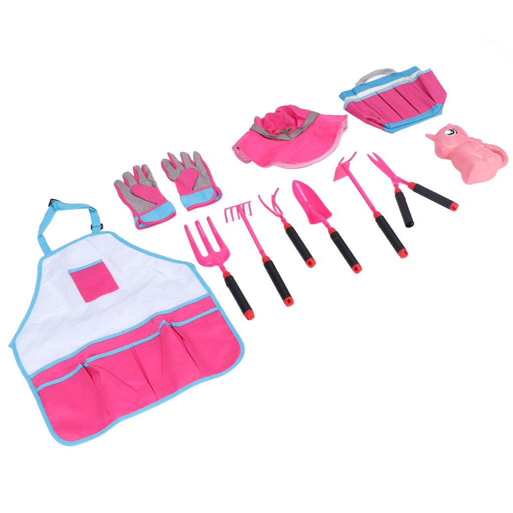 Детский садовый набор, ролевые игры, игрушка, фартук, шляпа от солнца, перчатки, набор садовых инструментов для детей