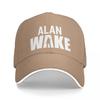 ALAN WAKE, новая летняя бейсболка из 100% хлопка, трендовые трендовые летние кепки от солнца, регулируемая шляпа в стиле хип-хоп, Snapback