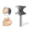Боковая фреза полукруглая Боковая фреза полукруглая Сверло для деревообработки 6 мм 12 мм хвостовик