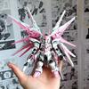 Отремонтированный Ver MGSD Истребитель Strike Freedom Сакура Розовый Матовый Финиш Сборная Модель Kit Gunpla Фигурка Действия Коллекционная Игрушка Подарки для Мальчиков