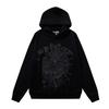 Unisex Oversized Hoodie With Web Print Graphic Design Heavyweight Cotton Sweatshirt Streetwear Hip Hop Style