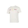 Embroidered Letter Running Fitness Training Crew Neck Short Sleeve Printed T-Shirt Men Tops White 629459-87