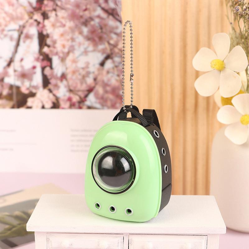 For 17cm Labubu Outfits 1:12 Doll House Simulation Mini Pet Cat Space Backpack Scene Ornament Dolls Accessories DIY Doll Toys