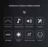 Wireless Type-C Doorbell with 60 Chimes, 5 Volume Levels, LED Flash, and Mute Option