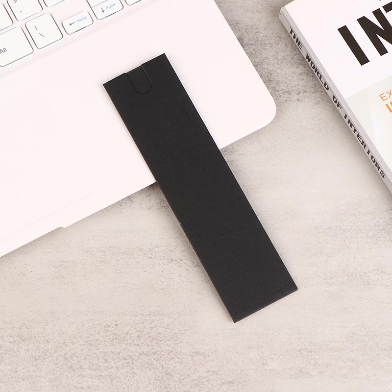 10 шт. коробка для ручек подарочный чехол упаковка один держатель для перьевой ручки мешочек картон пустой чехол крафт бумага чехлы для ручек