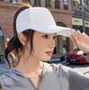 High Ponytail Baseball Cap Women Summer Quick-Drying Sun Protection Anti-Ultraviolet Duckbill Cap Beach Hat