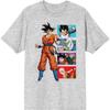 Летняя ретро-футболка Dragon Ball для мужчин, повседневная, свободная, спортивная, для ежедневного ношения