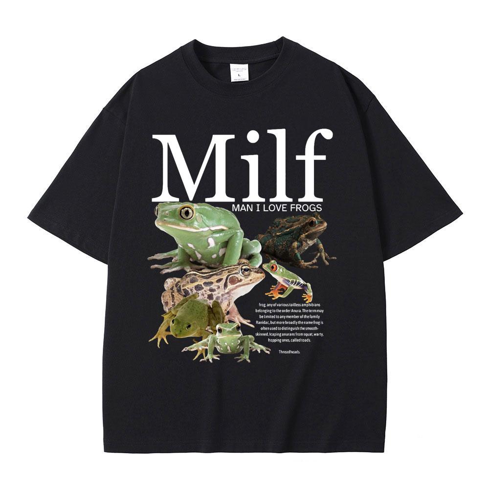 Vintage Acid Washed White Multispecies Frog Collage Graphic T Shirt Nature Casual Oversized Short Sleeve Unisex Tops
