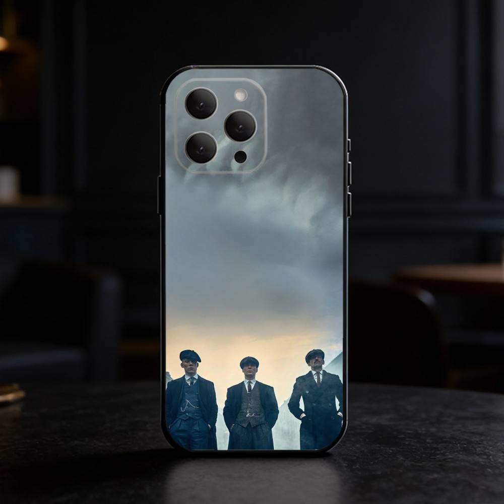 P-Peaky B-Blinders Movie Phone Case Silicone black Soft For IPhone 17,16,15,14,13,12,11,SE,Plus Pro Max