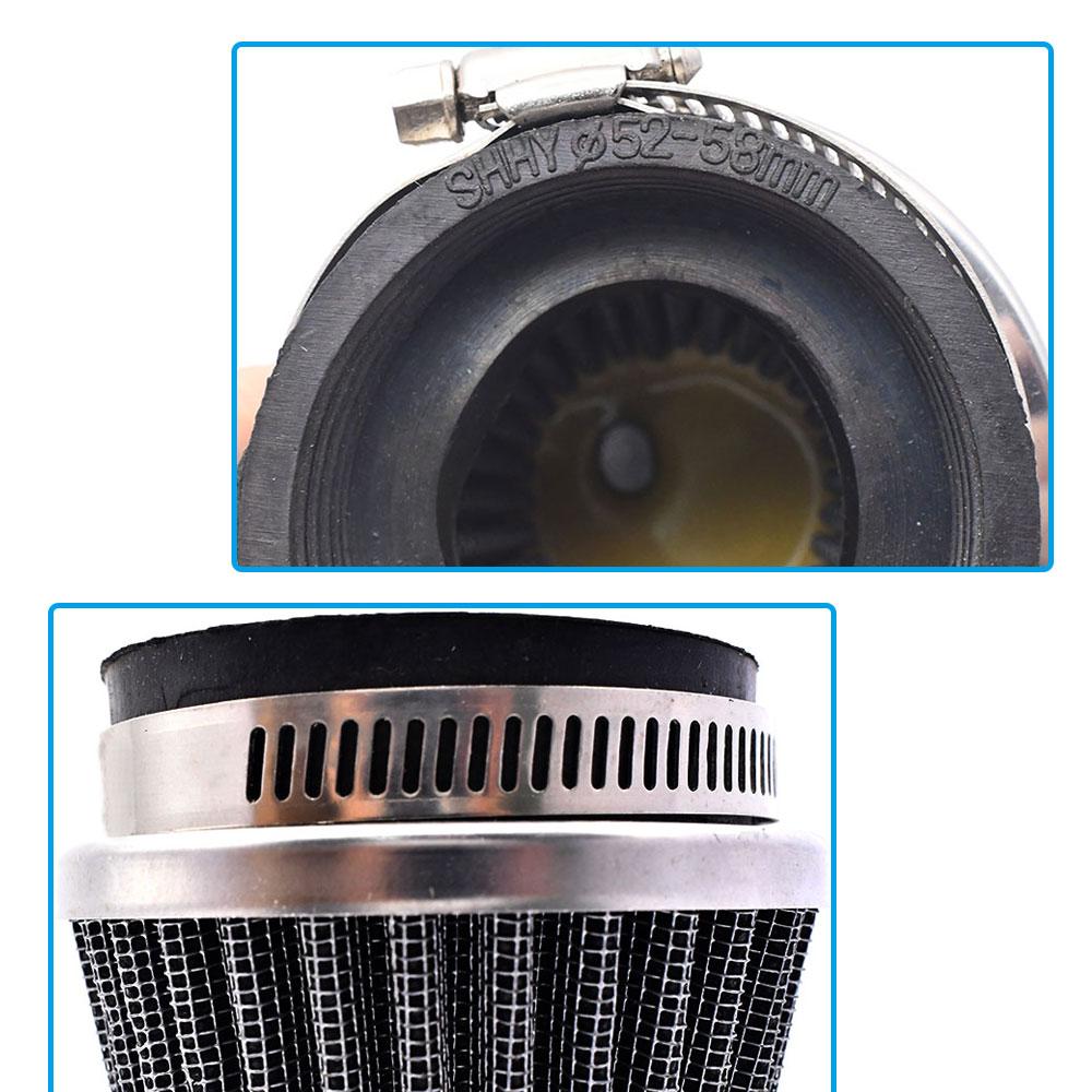 4 шт. 54 мм грибовидный мотоциклетный карбюратор очиститель воздушного фильтра впуск для мотоцикла Kawasaki Nighthawk CB750 для Yamaha