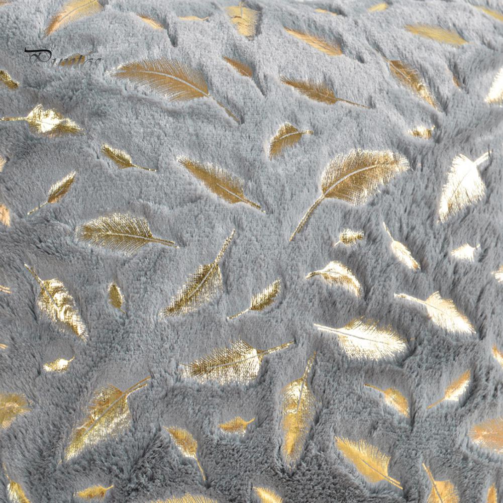 Главная Сиденье Диван Кровать Декор Перо Плюш Мягкий Плед Наволочка Чехол Подушка