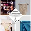 Stick Ceiling Hooks Heavy Duty Self-Adhesive Water Resistant Hooks For Ceiling Multifunctional Hooks For Balloons Wind Chimes
