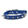 Colorful Cat Dog Collar Leather Pet Neck Strap Comfortable Pet Spiked Studded Collars  Cats