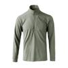 Niaojia Outdoor Quick-Drying Functional Sports Half Zipped Stand Collar Long Sleeves T-Shirt Men's 2024 New Arrival Export Export T-shirt
