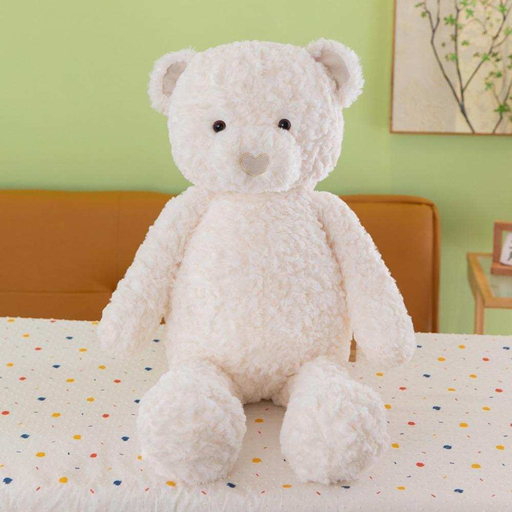 Heart Plush Bear Doll Stuffed Stuffed Animal Pillow Sleep Pillow Bear Plush Toy  Sofa Decoration