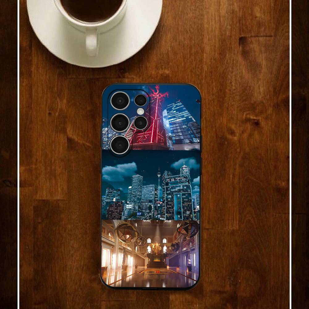 Силиконовый чехол NTE Mint N-Neverness для Samsung S25 24 23 22 21 20 Plus Ultra 5G Lite Ударопрочный чехол