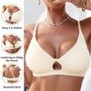Women's Seamless Deep V Wireless Push-Up Camisole Bra