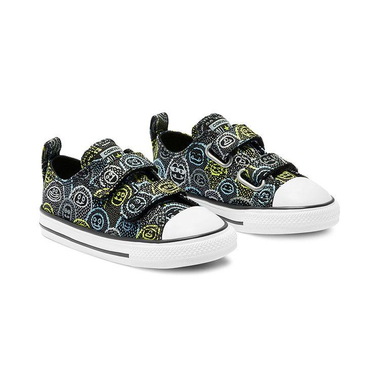 Converse Кеды Chuck Taylor All Star Низкие Низкие Детские Черные Белые Синие Для Младенцев И Малышей 769305C