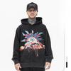 Men's Autumn Winter Hooded Streetwear Fashion Hip-hop Sweatshirt Loose Casual Embroidered Hoodie
