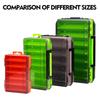 Double-Sided Waterproof Fishing Tackle Box, Fish Hook Fishing Lure Bait Storage Case, Mini Portable Fishing Gear Accessories Box