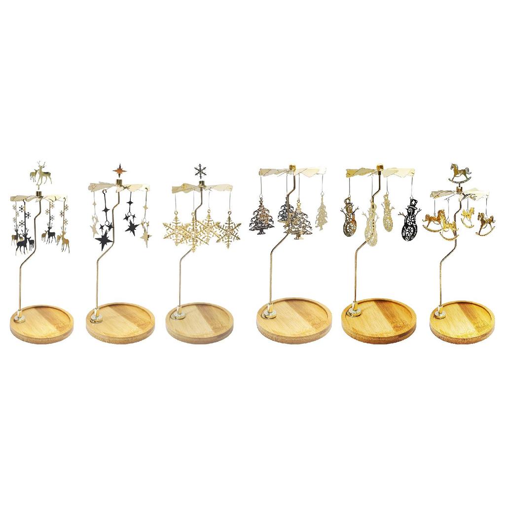 Вращающийся подсвечник для фотографий, украшение для дома, орнамент, подсвечник для чайной свечи для гостиной, камина, дома, свадьбы, рабочего стола