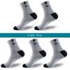 5 Pairs Men Socks Sport Business Durable Stitching Solid Socks Man Stretchy Excellent Quality Breathable Cozy Socks