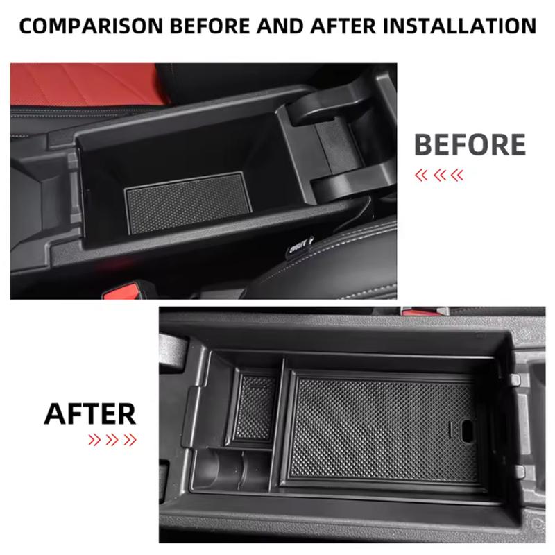 Car Armrest Storage Box For BMW 1 Series 2 Series F40 F44 M235i 218i Coupe 2020- 2024 Control Organizer Tray Accessories