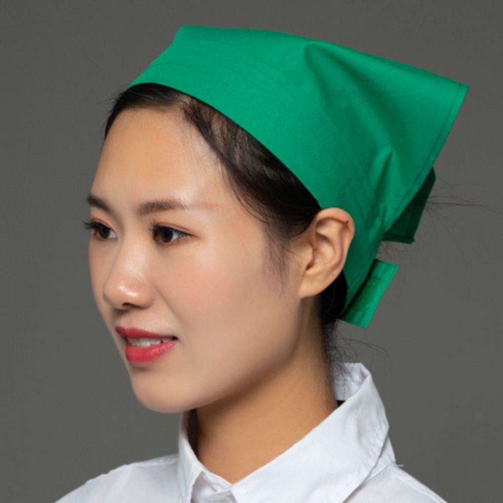 Smoke-proof Dust Kitchen Wrap Hair Hat Work Wear Cooking Hygienic Cap Work Hat Canteen Catering