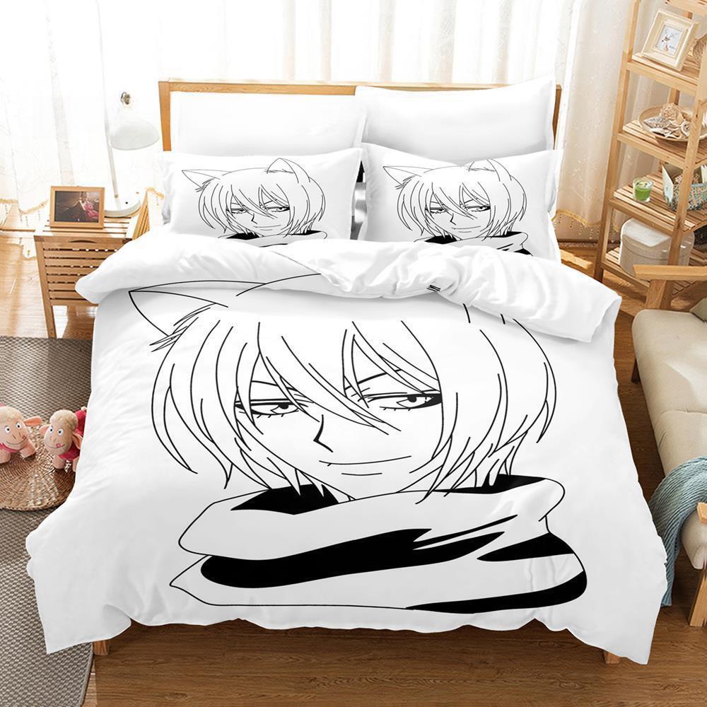 Новый набор постельного белья Kamisama Kiss Tomoe Односпальный Полуторный Двуспальный Кинг-сайз Комплект для кровати Взрослый Детский Спальня Комплекты пододеяльников 3D-принт Аниме