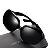 Солнцезащитные очки Shades с поляризацией для женщин Квадратные с защитой от УФ 400 Винтажные очки Эллиптическая оправа Большие солнцезащитные очки для женщин и мужчин