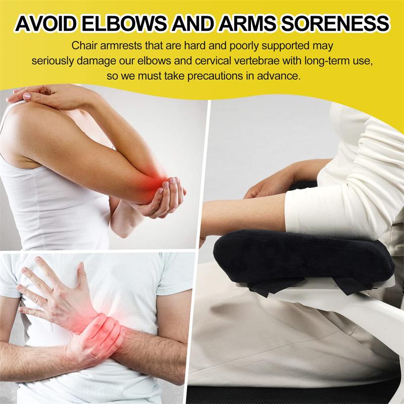 Подлокотник для офисного игрового кресла, подушка для локтя, удобная поддерживающая подушка, внутренняя подушка с эффектом памяти, подушка для дивана для домашнего подлокотника