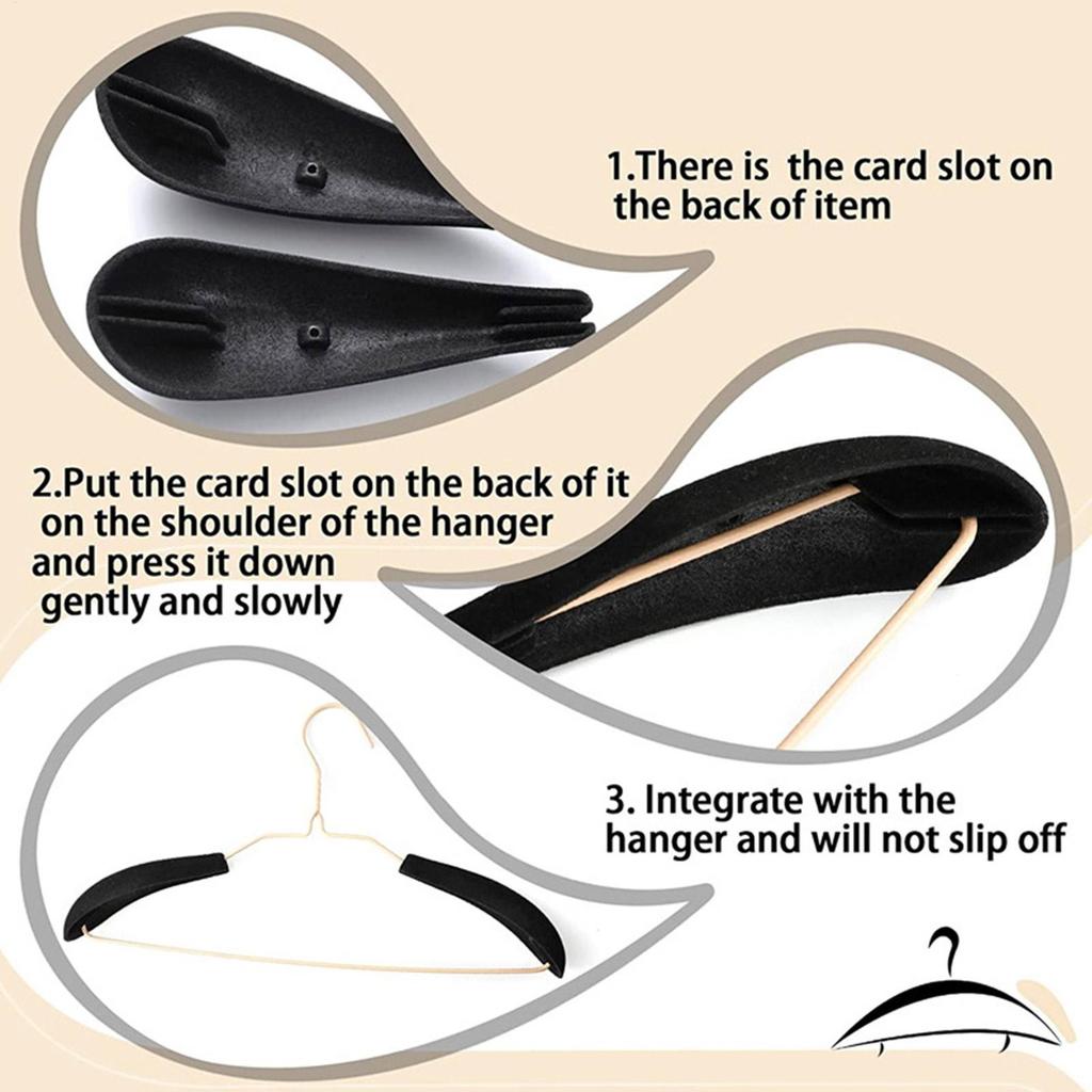 Плечики-вешалки 10 шт. Форма для костюмных вешалок с пеной, стандартные вешалки без складок, накладки для свитера, одежды, пальто, платьев