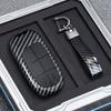 Чехол-брелок из ABS-углеродного волокна для автомобильного ключа для Jeep Renegade Compass Grand Cherokee Для Chrysler 300C Wrangler Аксессуары
