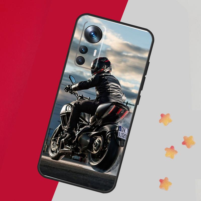 Чехол для мотоциклиста для POCO X5 X3 Pro M5 M5s F4 X4 F3 F5 для Xiaomi 13 13T Pro 12 Lite 12X 11T 12T 14 Pro