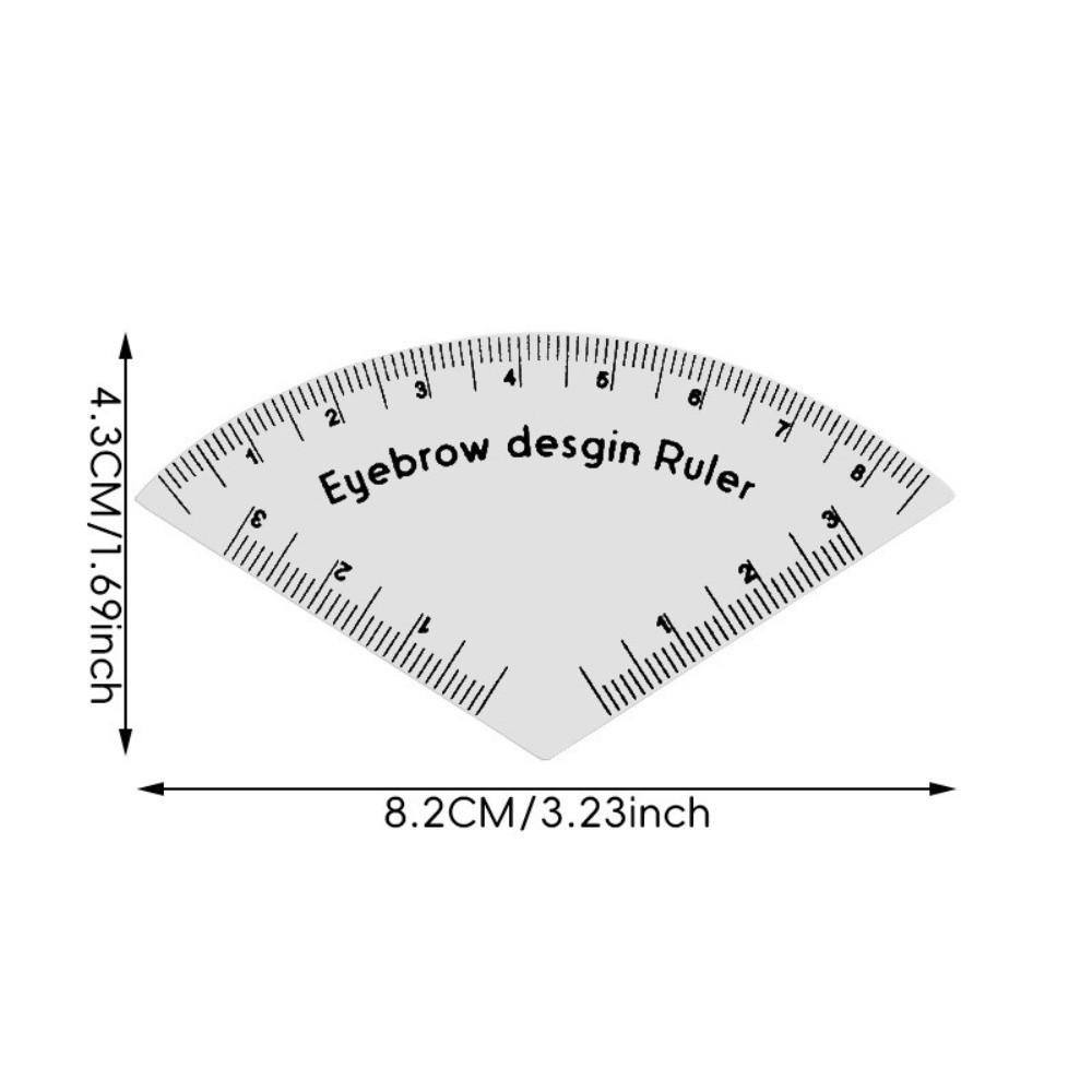 Shaping Brow Shaping Stencil Durable Drawing Eyebrow Desgin Ruler  Tattoo Supplies