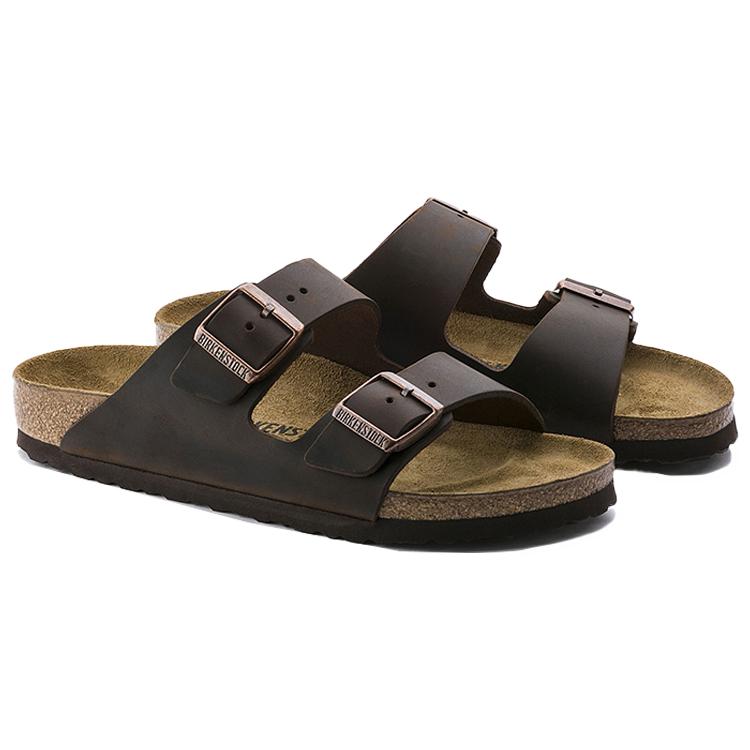 Birkenstock Сандалии Arizona из промасленной кожи 52531