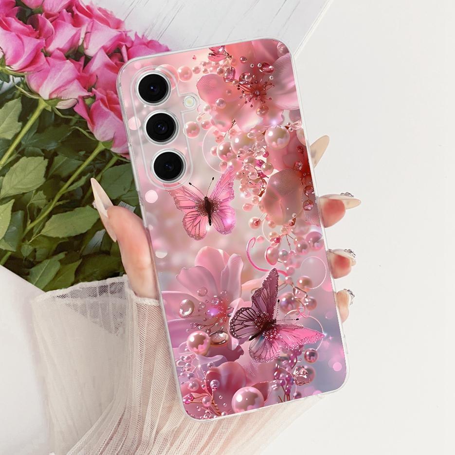 Чехол для Samsung Galaxy S24 FE S24 Plus, милый лев, модный окрашенный чехол, мягкий силиконовый чехол для Samsung S24 Ultra S 24 S24+