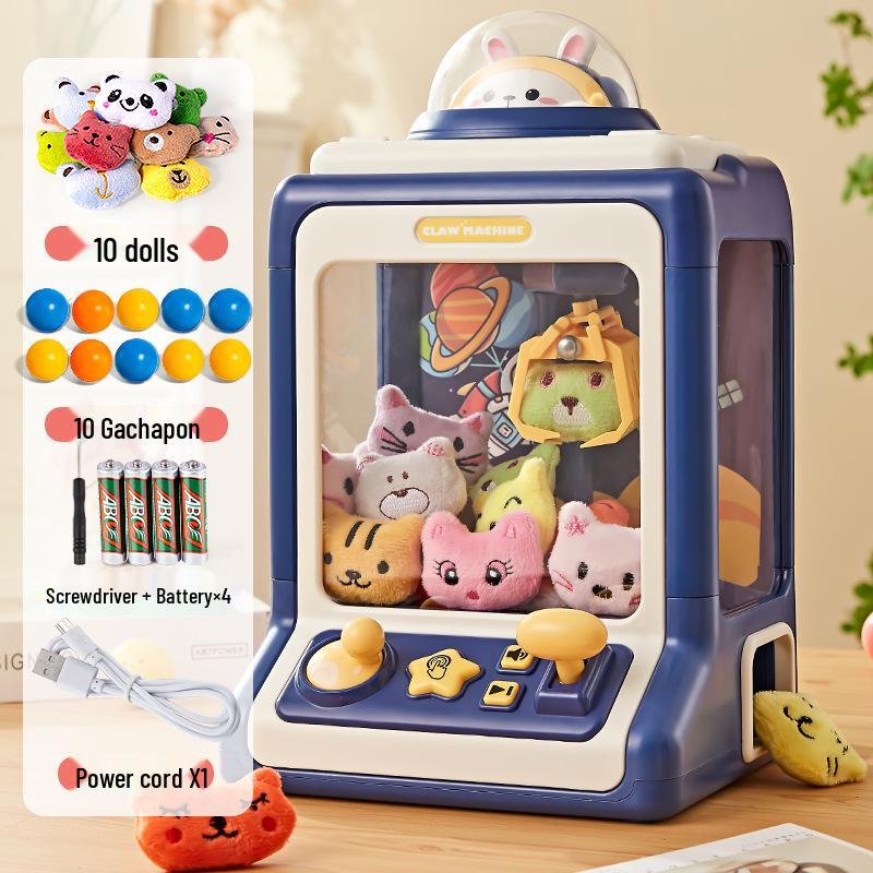 Little Rabbit Kids' Claw Machine - Cute Plush Toy with Sound & Light for Boys and Girls