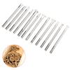 12PCS Leather Engraving and Embossing Tools Leather Working Stamping Patterns Tool
